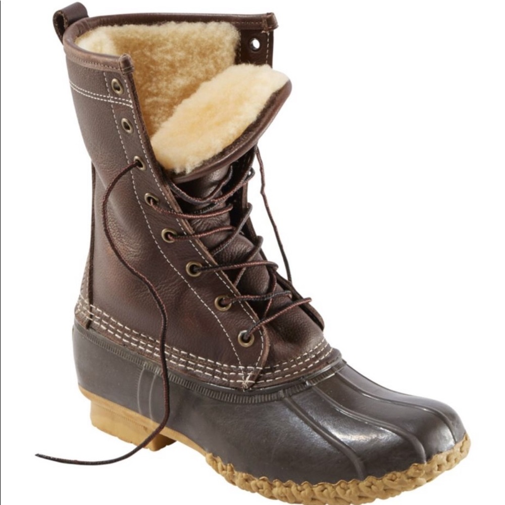 Women’s Bean Boot 10” shearling lined